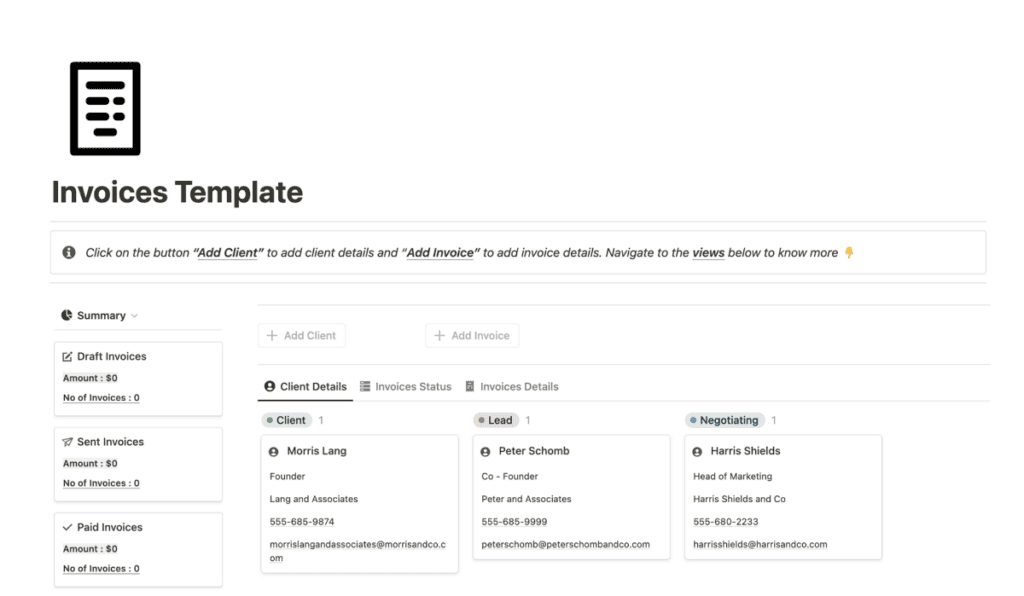 invoice template by accountantguy