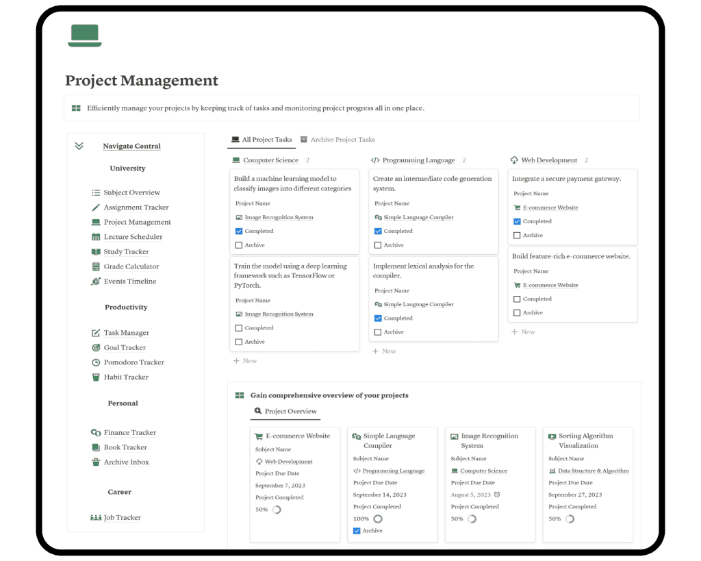 Project-Management-Mockup